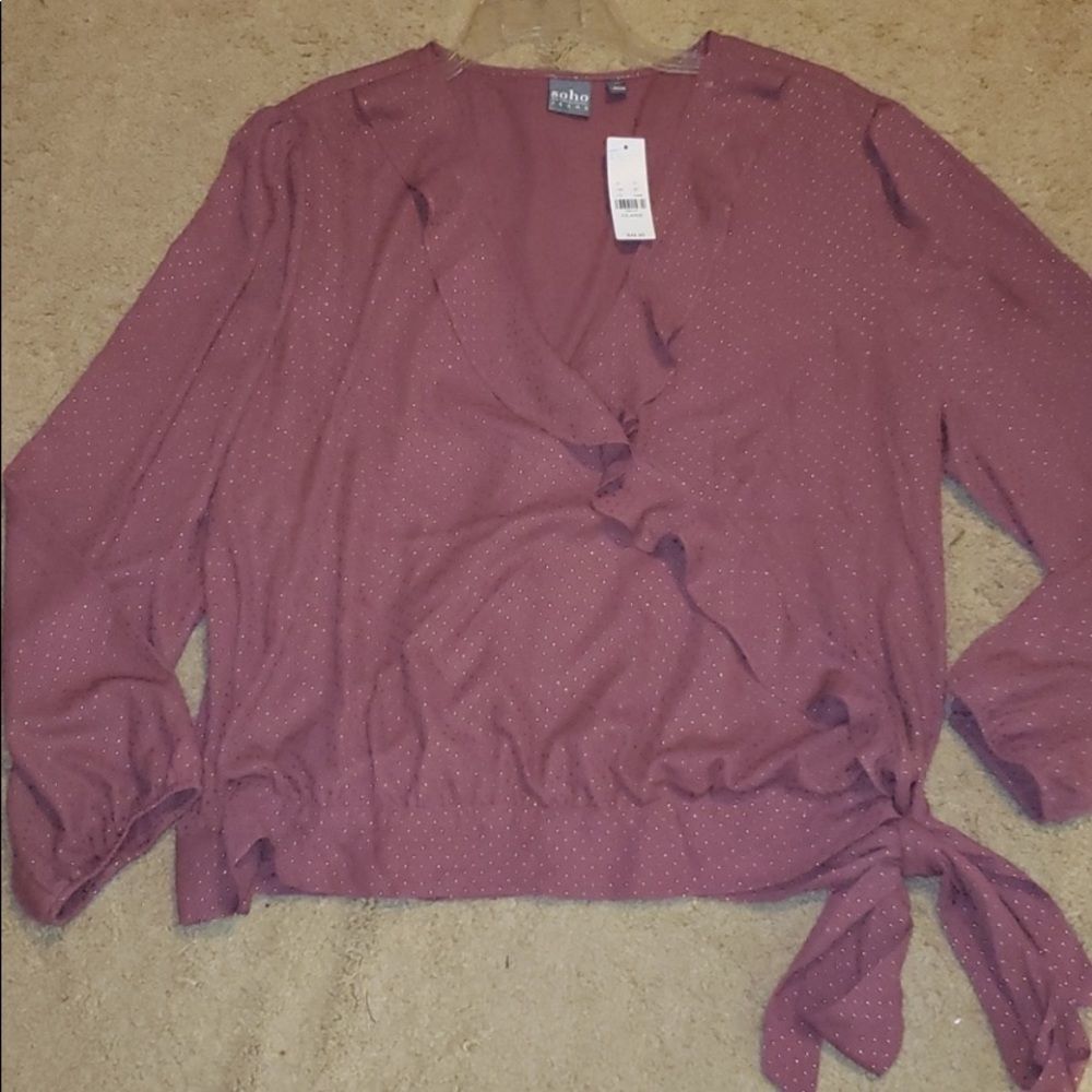 NWT Women’s Soho lightweight Blouse XXL
